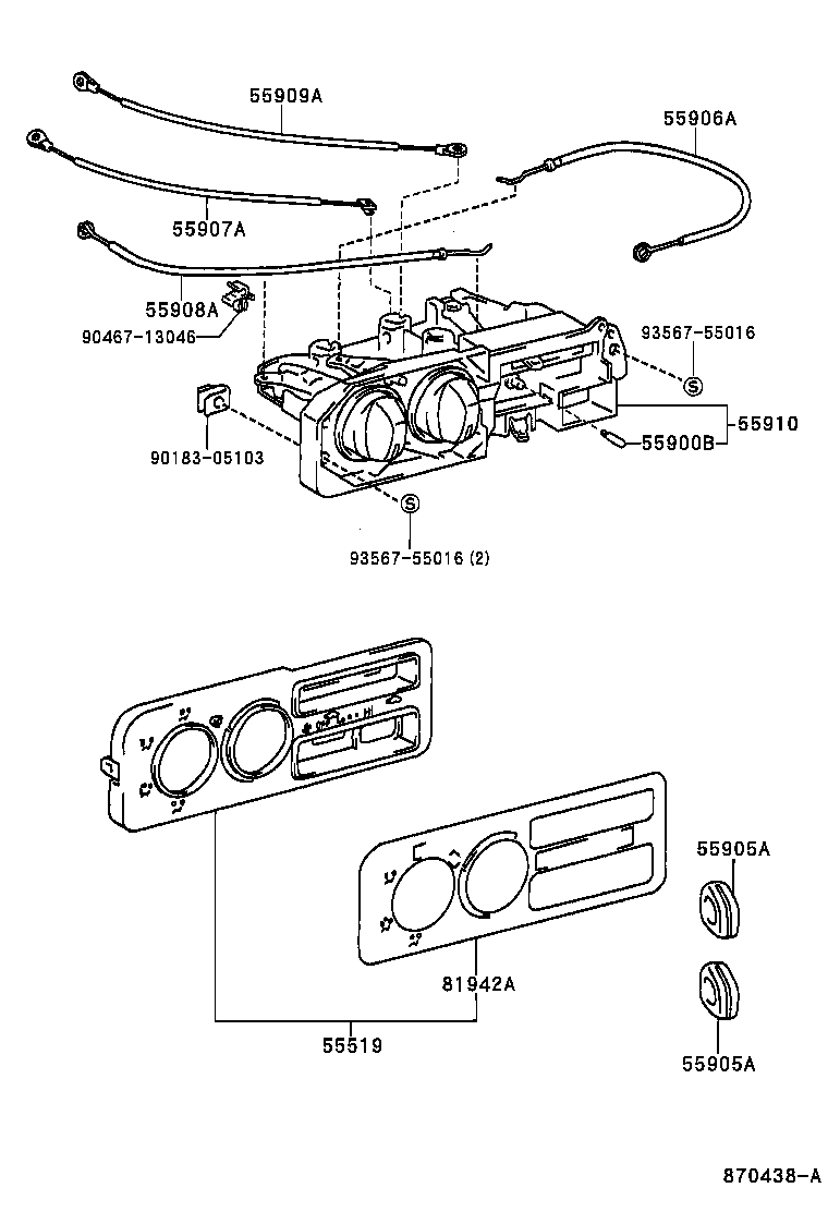  PICNIC |  HEATING AIR CONDITIONING CONTROL AIR DUCT