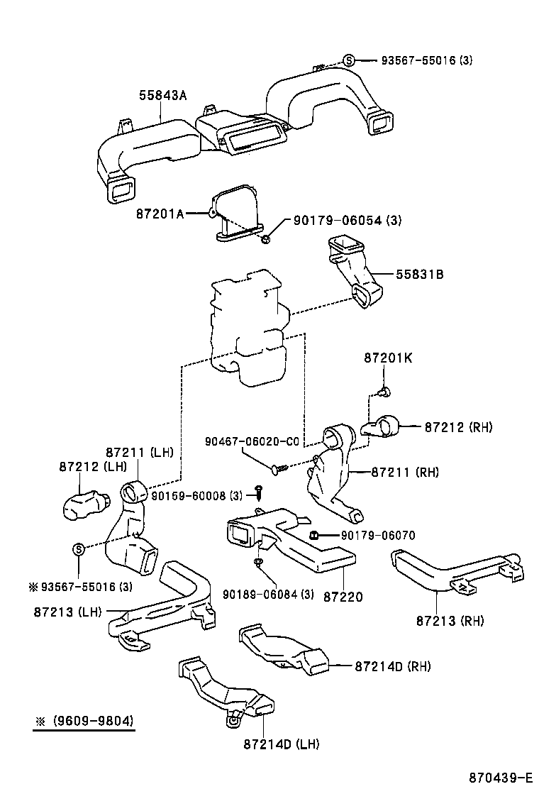  PICNIC |  HEATING AIR CONDITIONING CONTROL AIR DUCT