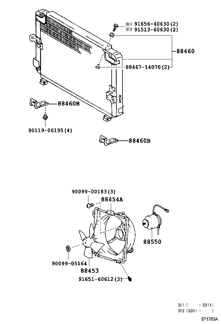  MR2 |  HEATING AIR CONDITIONING COOLER PIPING