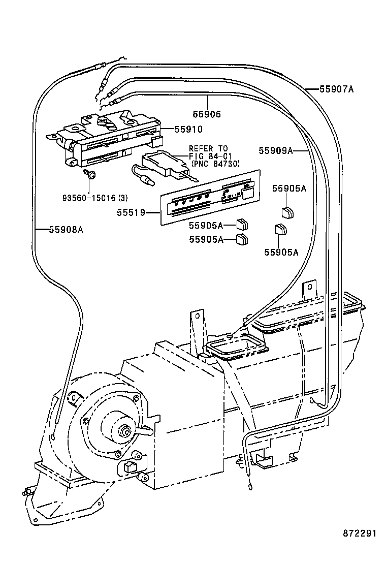  DYNA 100 |  HEATING AIR CONDITIONING CONTROL AIR DUCT