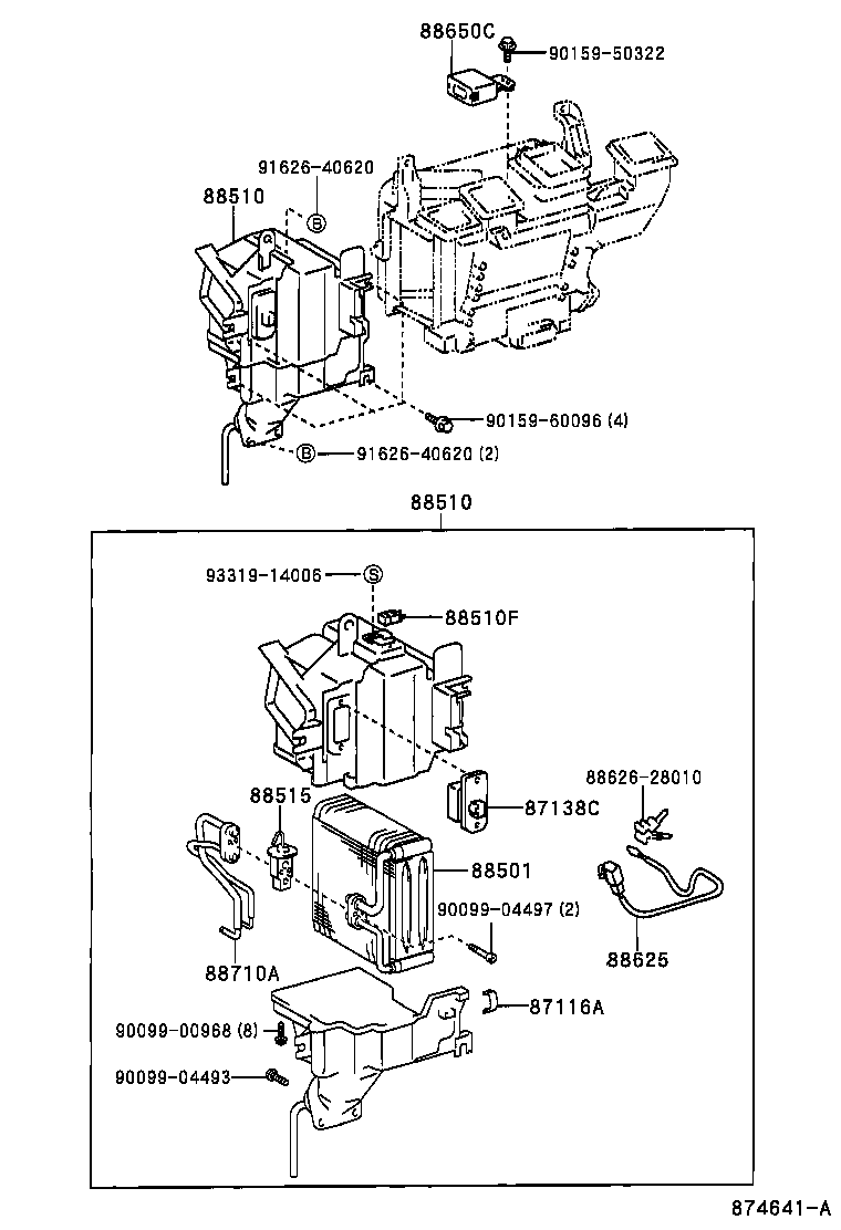  DYNA |  HEATING AIR CONDITIONING COOLER UNIT