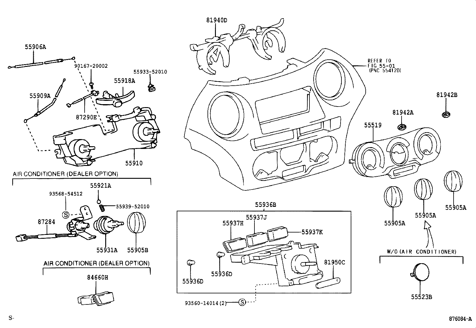  YARIS JPP |  HEATING AIR CONDITIONING CONTROL AIR DUCT