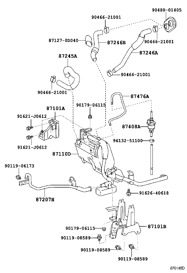  YARIS FRP |  HEATING AIR CONDITIONING WATER PIPING