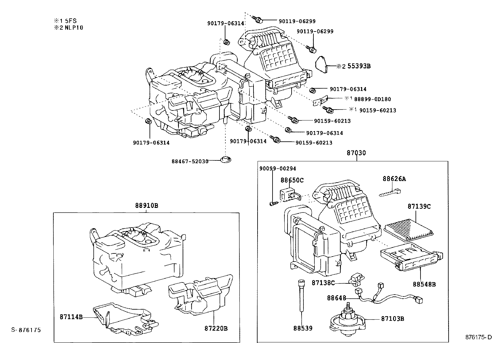  YARIS FRP |  HEATING AIR CONDITIONING COOLER UNIT