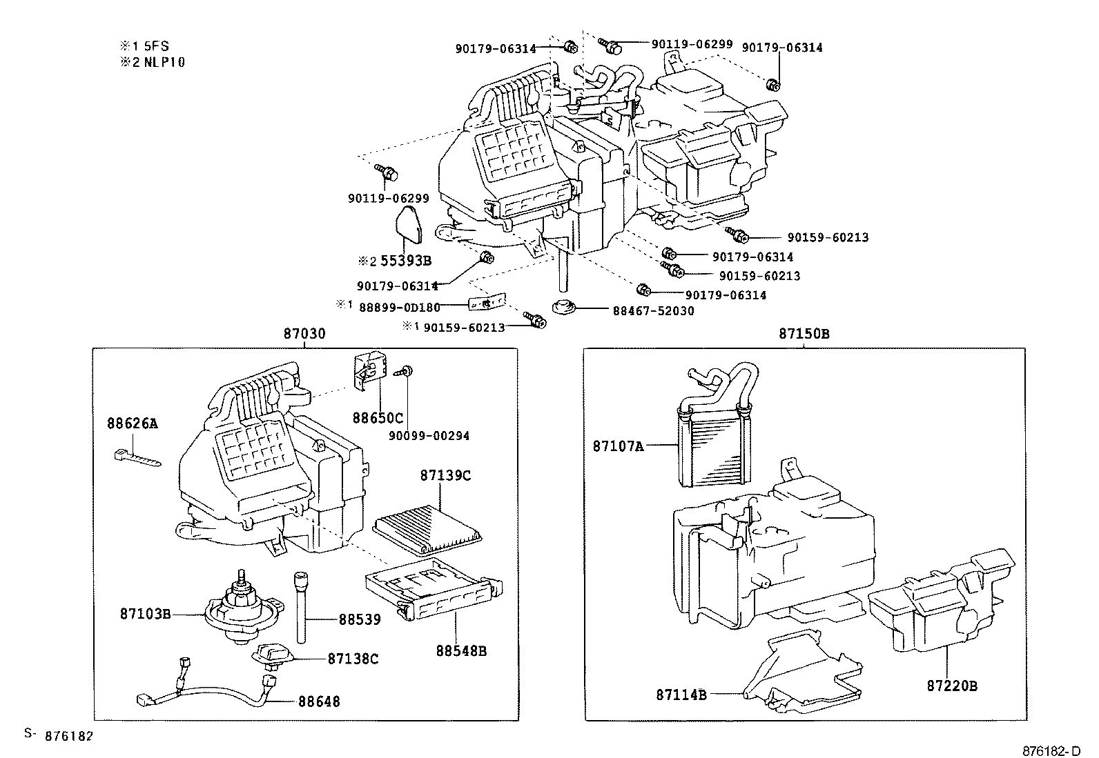  YARIS FRP |  HEATING AIR CONDITIONING COOLER UNIT