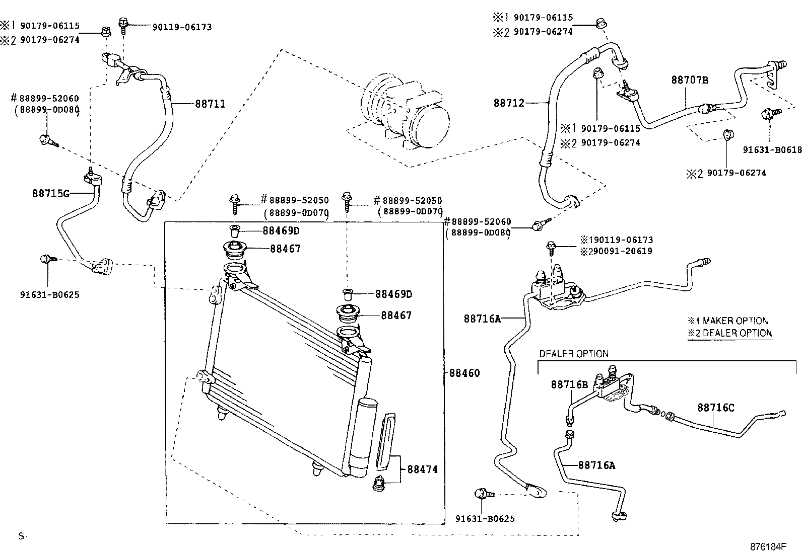  YARIS FRP |  HEATING AIR CONDITIONING COOLER PIPING
