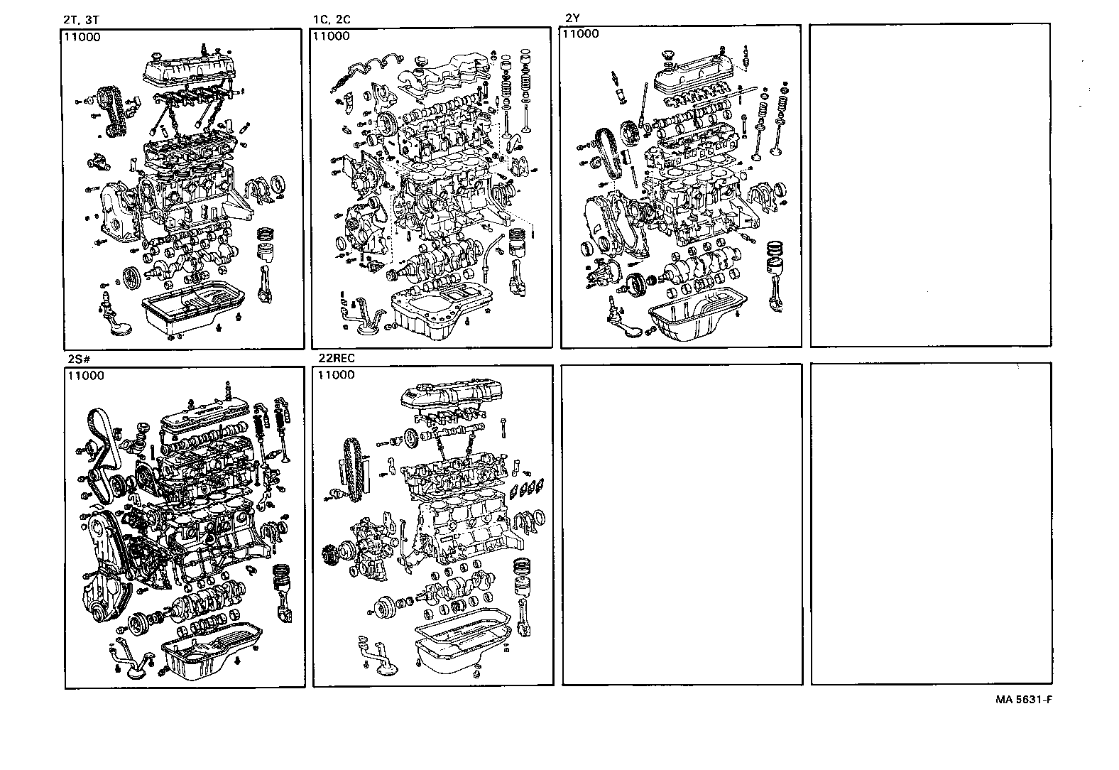  CORONA |  PARTIAL ENGINE ASSEMBLY
