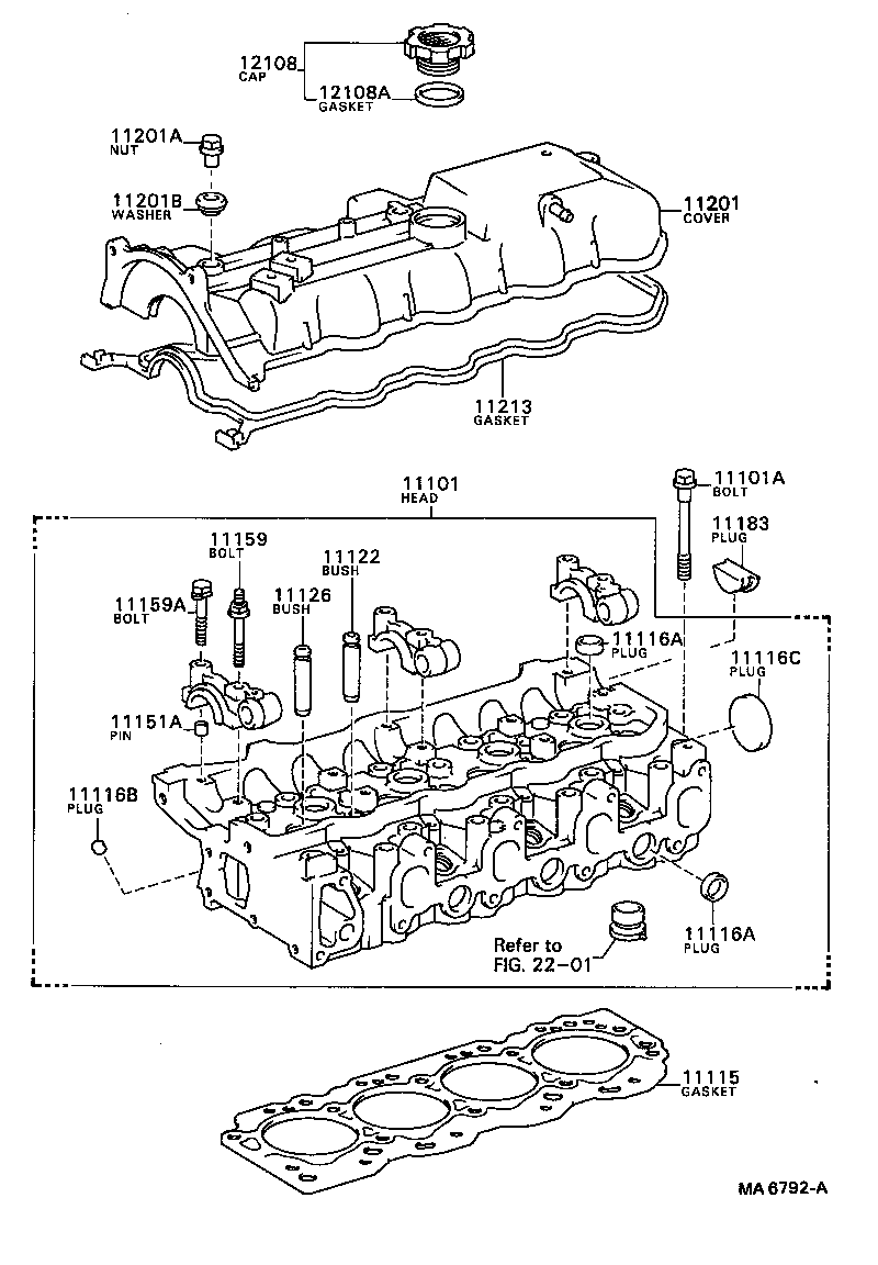  HILUX |  CYLINDER HEAD