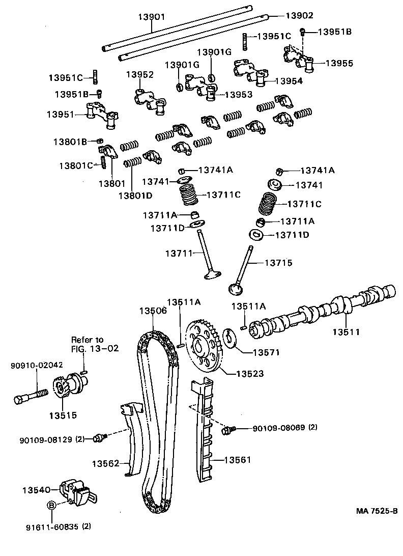  CORONA |  CAMSHAFT VALVE