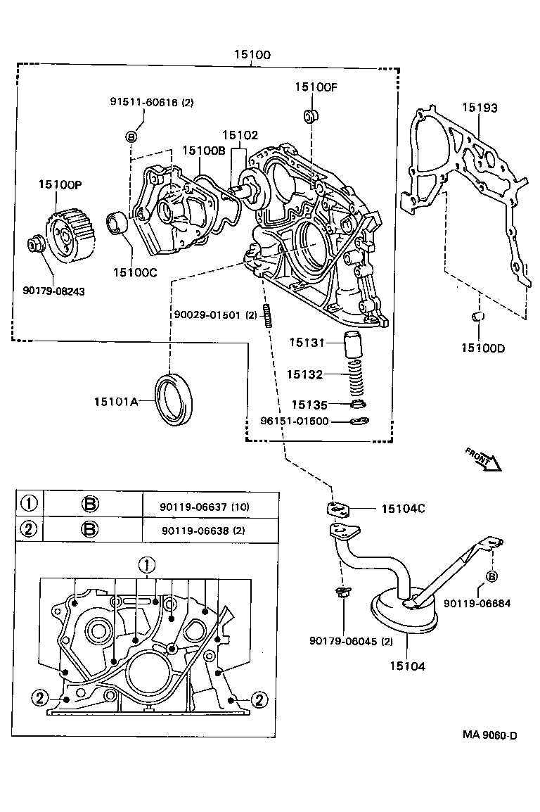  RAV4 |  ENGINE OIL PUMP