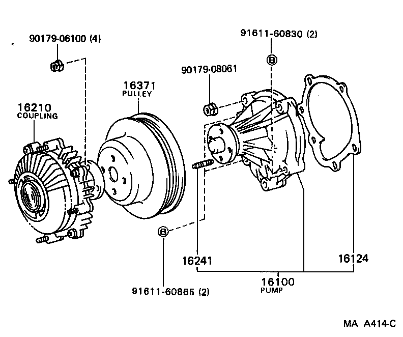  DYNA 100 |  WATER PUMP