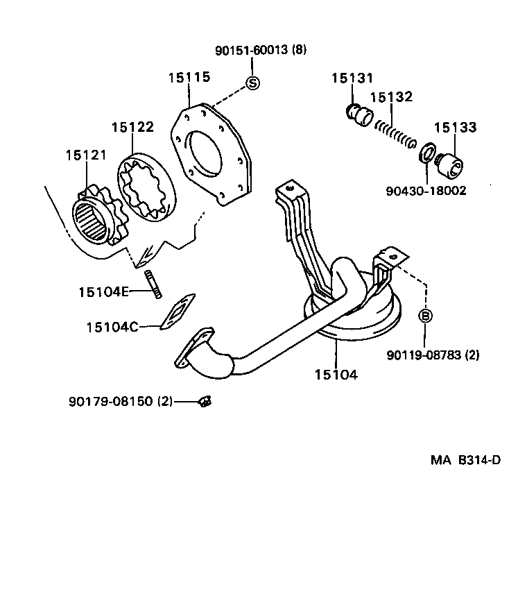  HILUX JPP |  ENGINE OIL PUMP