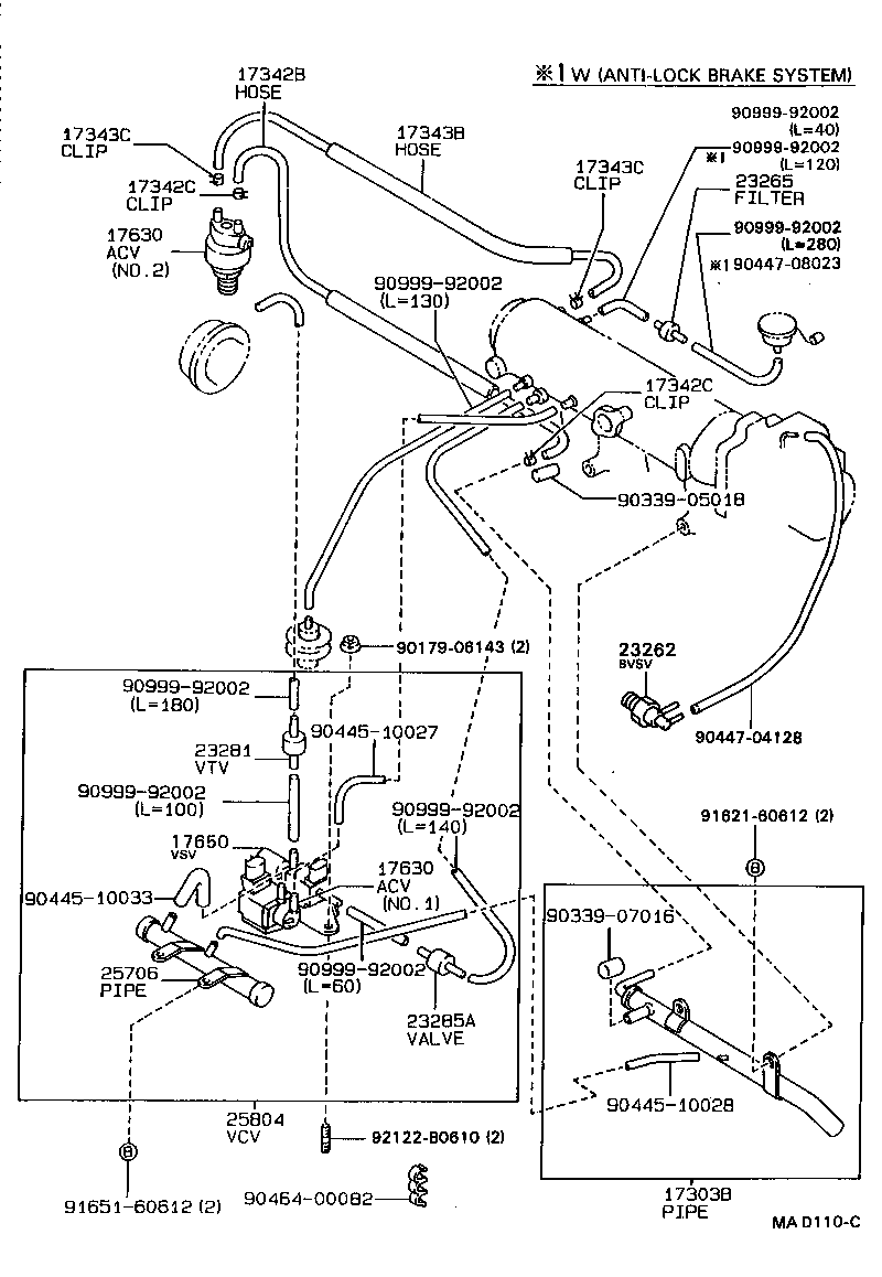  CARINA 2 |  VACUUM PIPING