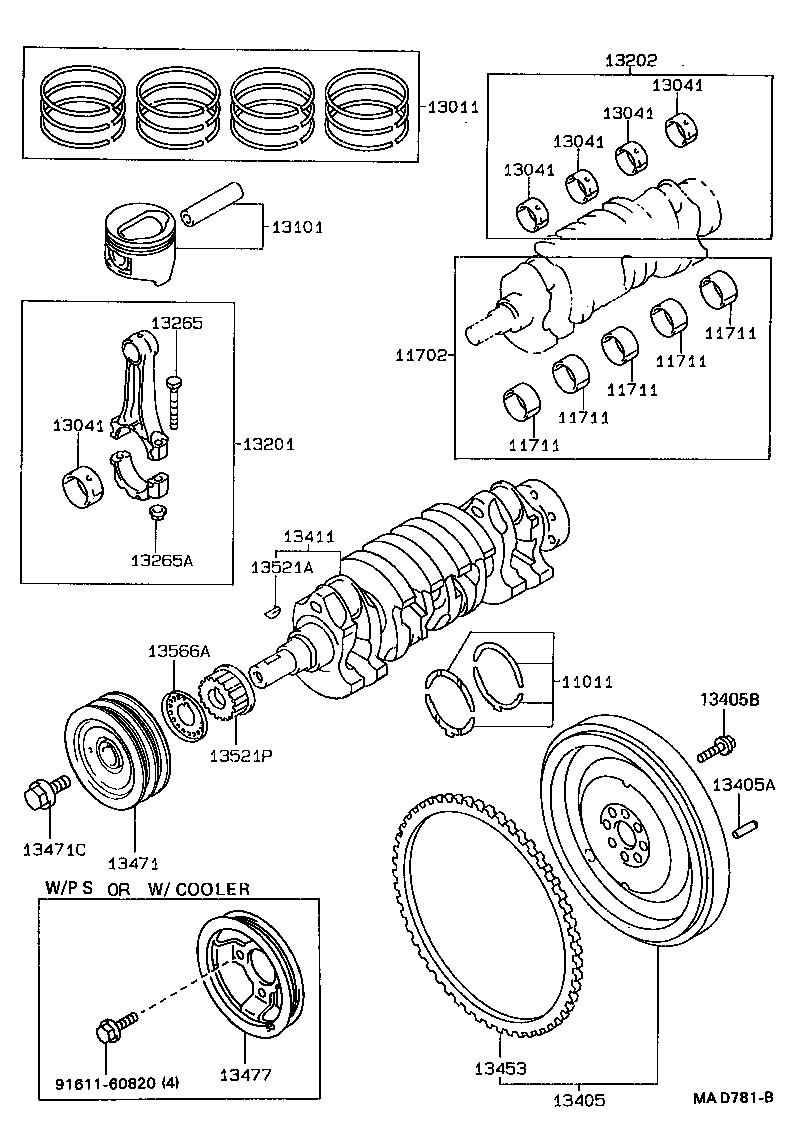  PASEO |  CRANKSHAFT PISTON