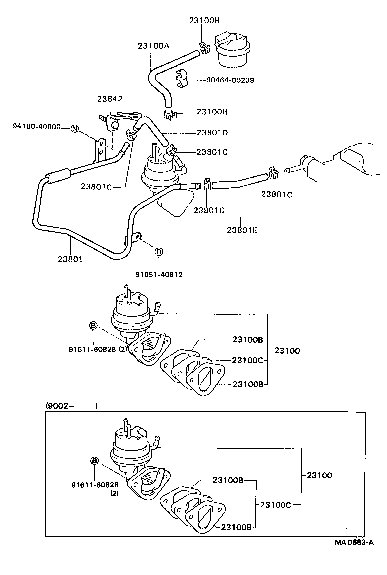  STOUT |  FUEL PUMP PIPE