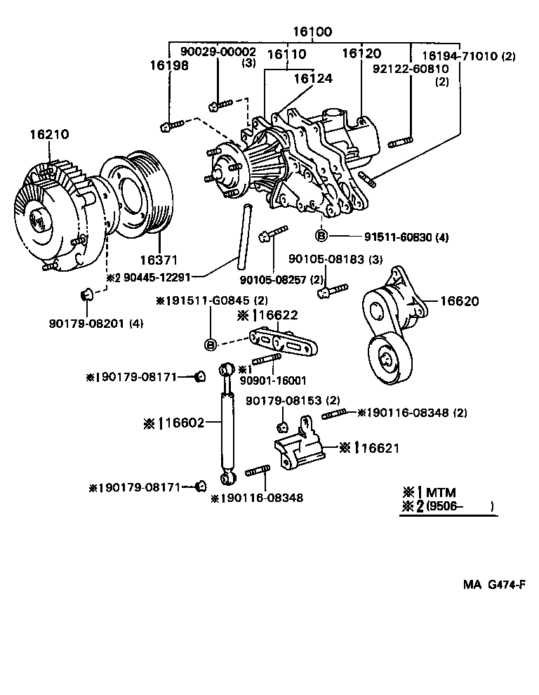  SUPRA |  WATER PUMP