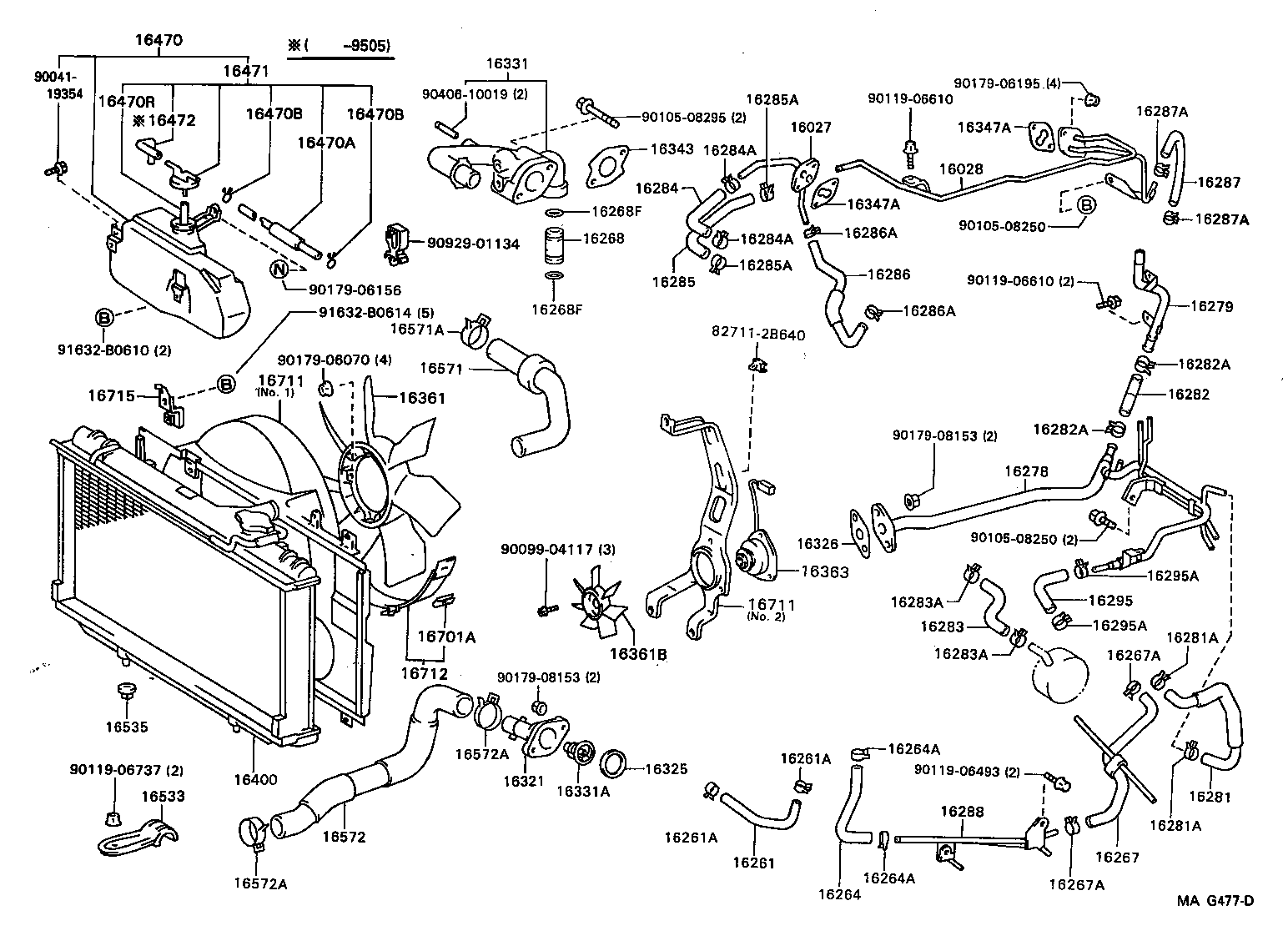  SUPRA |  RADIATOR WATER OUTLET