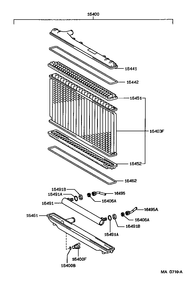  CAMRY WG |  RADIATOR WATER OUTLET