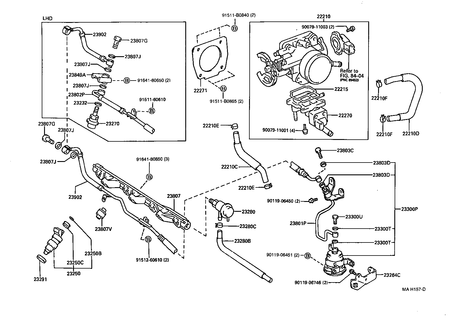  CARINA E SED LB JPP |  FUEL INJECTION SYSTEM