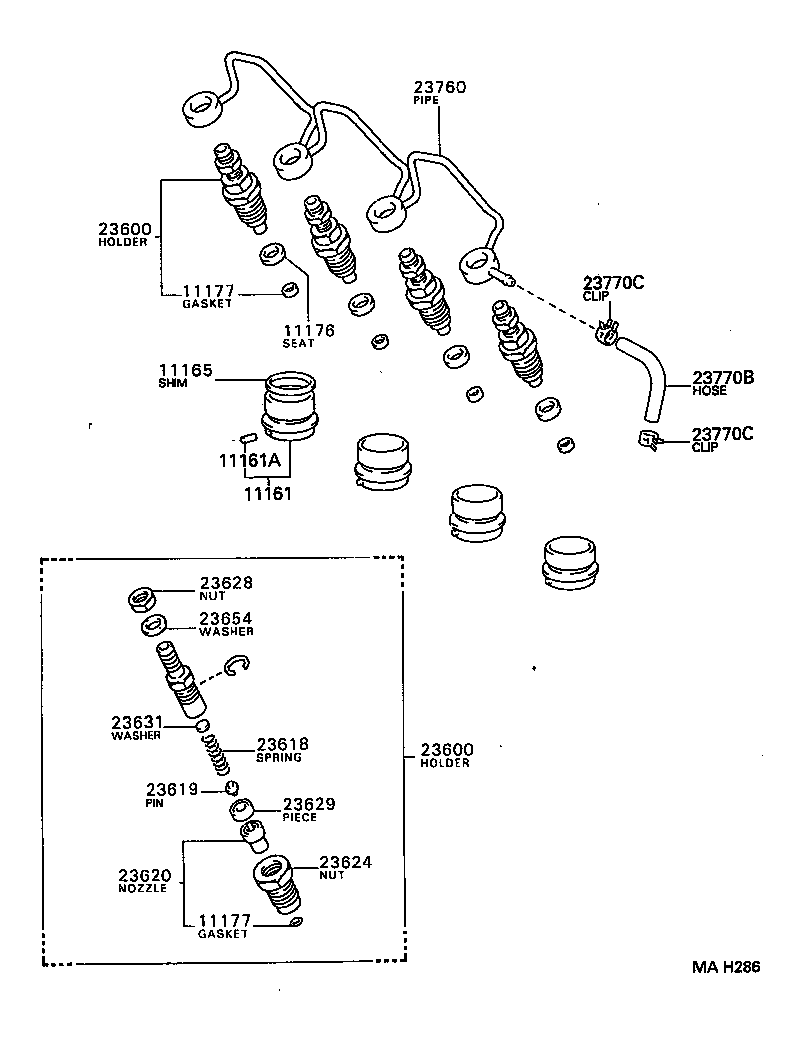  CARINA E UKP |  INJECTION NOZZLE