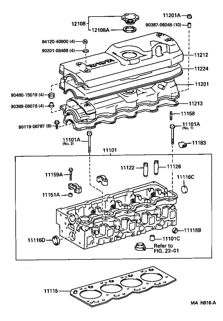  DYNA 100 |  CYLINDER HEAD