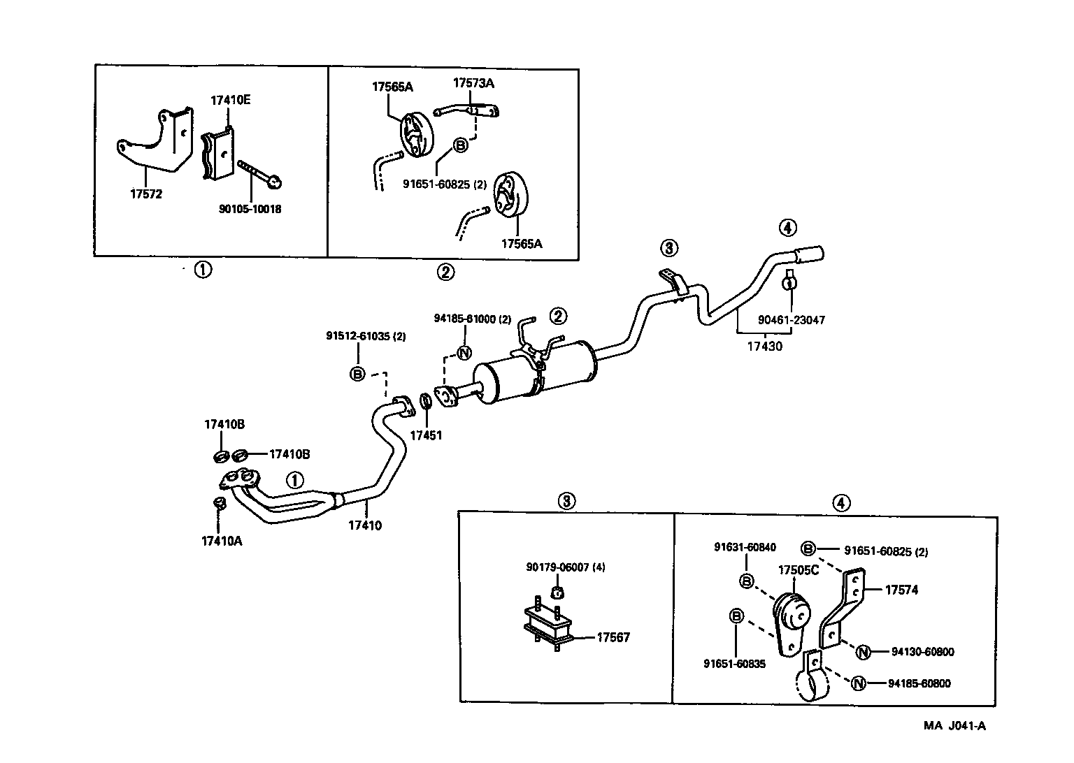  DYNA 100 |  EXHAUST PIPE