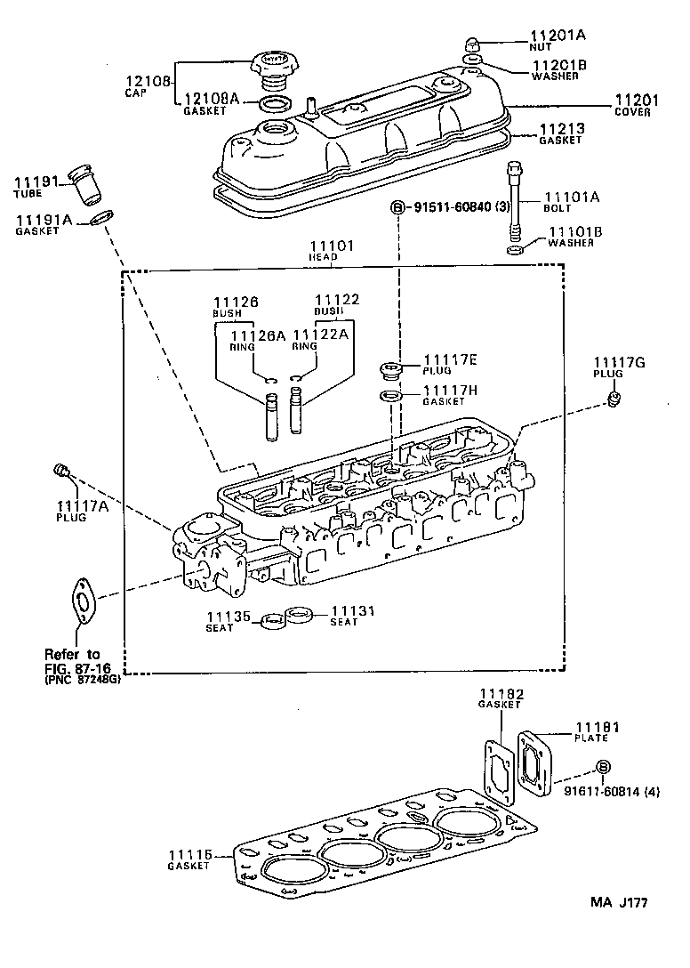  DYNA 100 |  CYLINDER HEAD