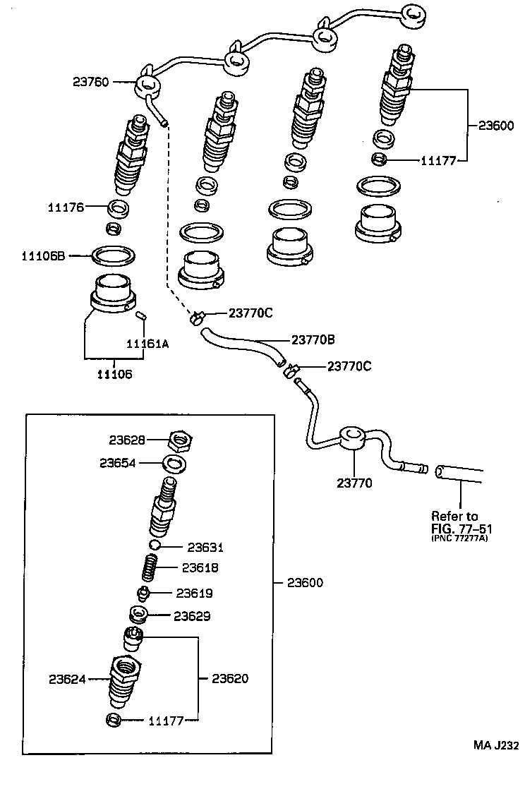  HILUX |  INJECTION NOZZLE