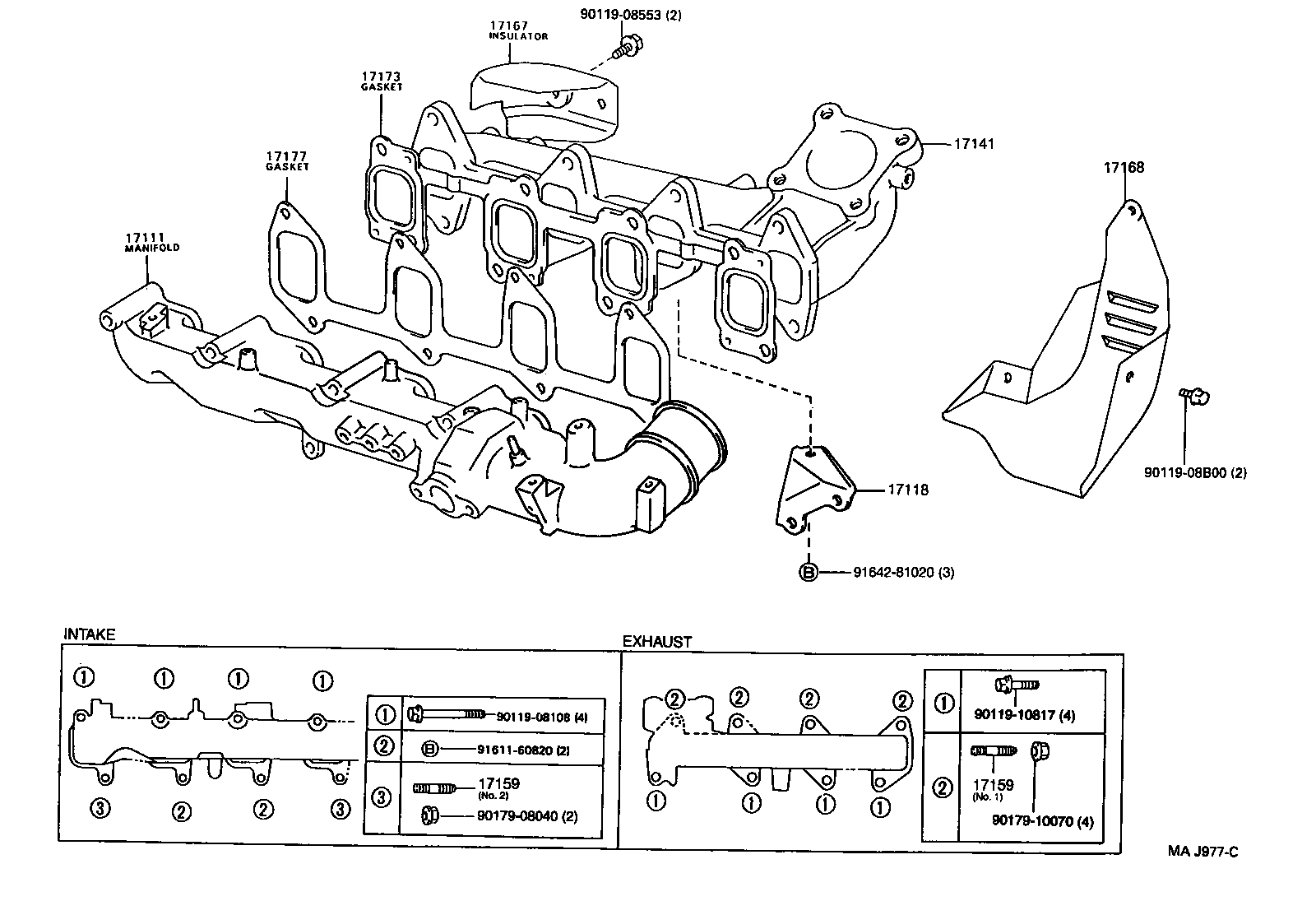  CARINA E UKP |  MANIFOLD