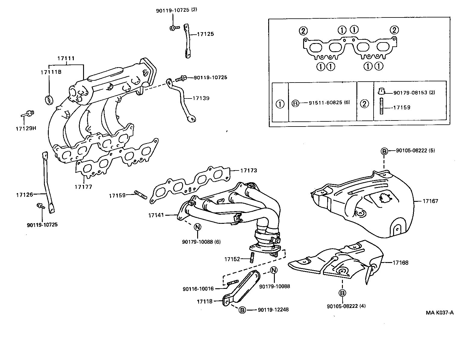  CARINA E UKP |  MANIFOLD