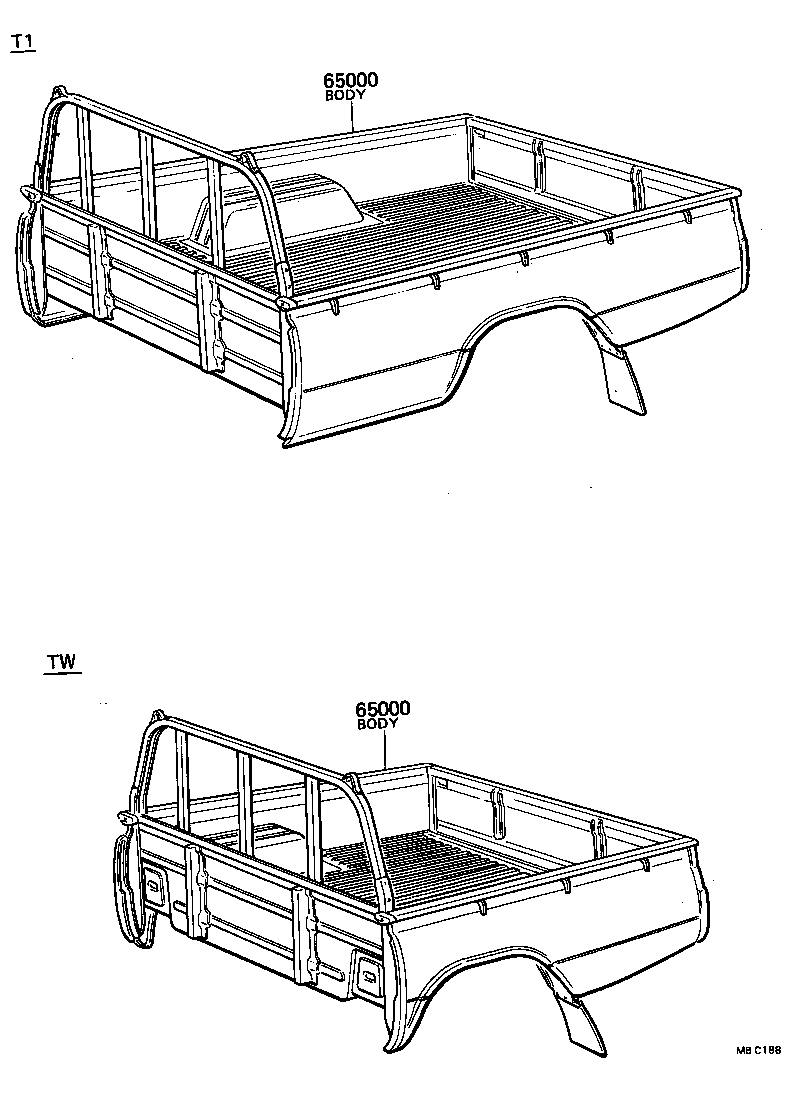  STOUT |  REAR BODY ASSEMBLY