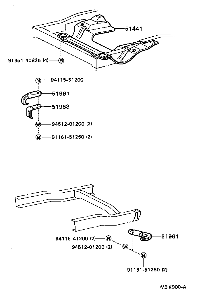  STOUT |  SUSPENSION CROSSMEMBER UNDER COVER