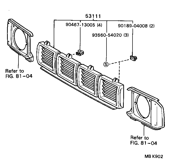  STOUT |  RADIATOR GRILLE