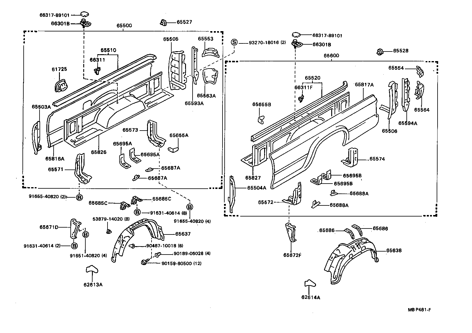  HILUX JPP |  REAR BODY SIDE PANEL