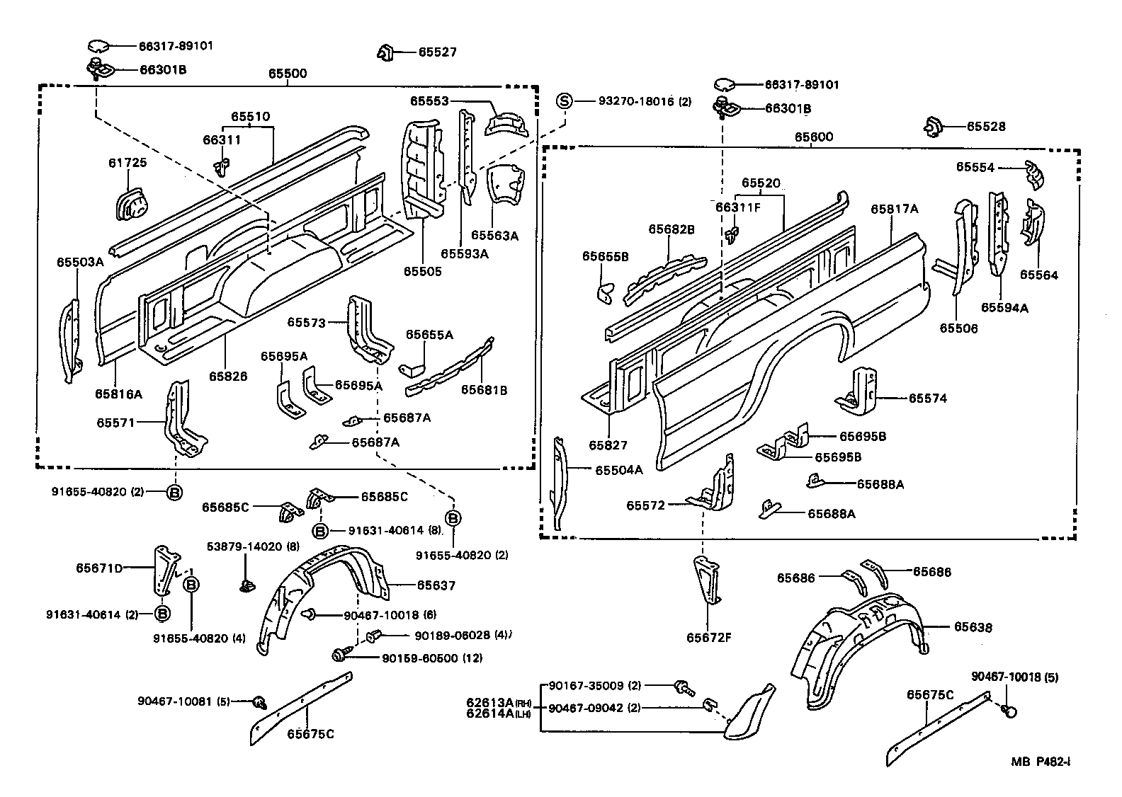  HILUX JPP |  REAR BODY SIDE PANEL