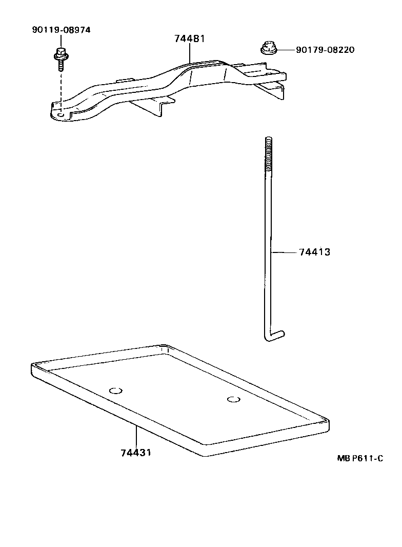  HILUX JPP |  BATTERY CARRIER