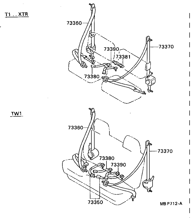  HILUX JPP |  SEAT BELT