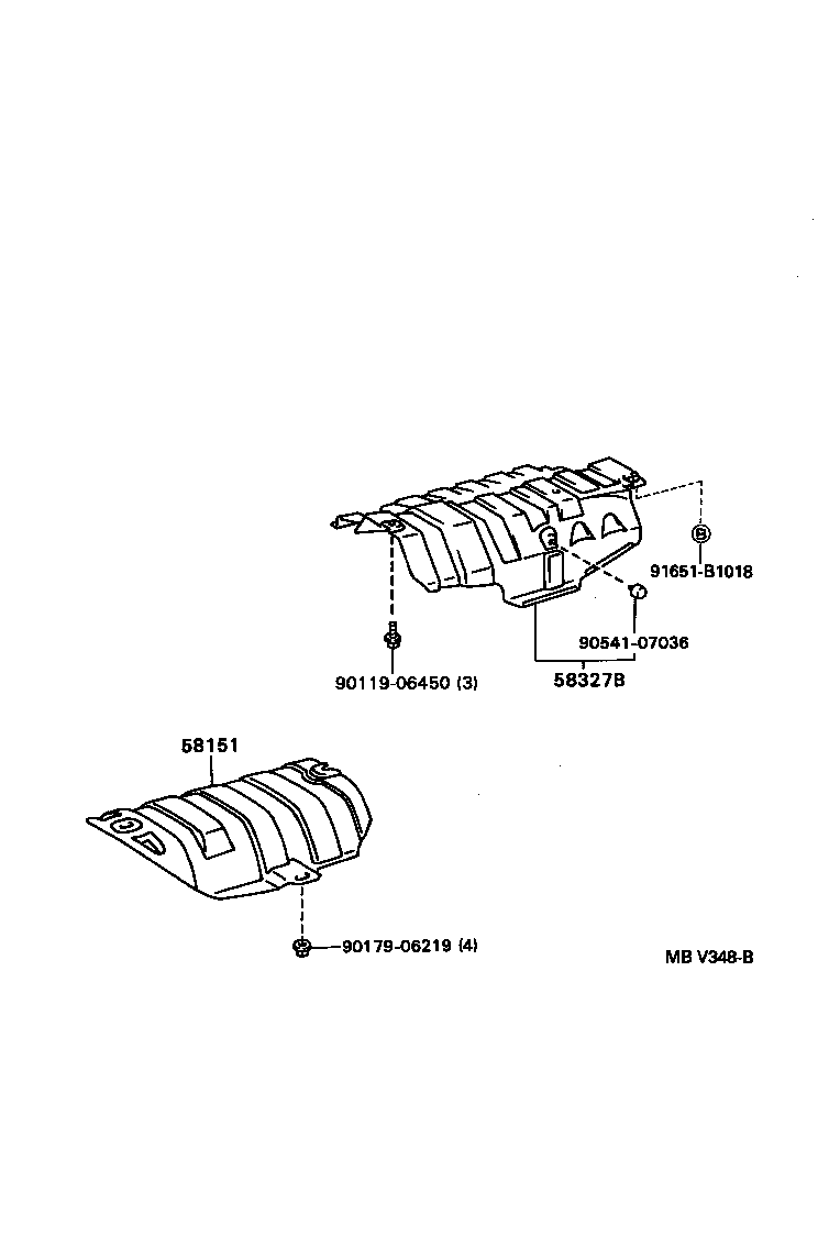  CAMRY WG |  FLOOR INSULATOR