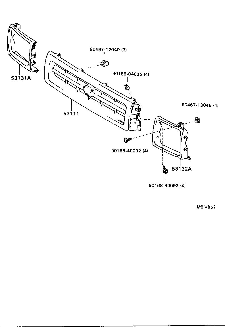  HILUX JPP |  RADIATOR GRILLE