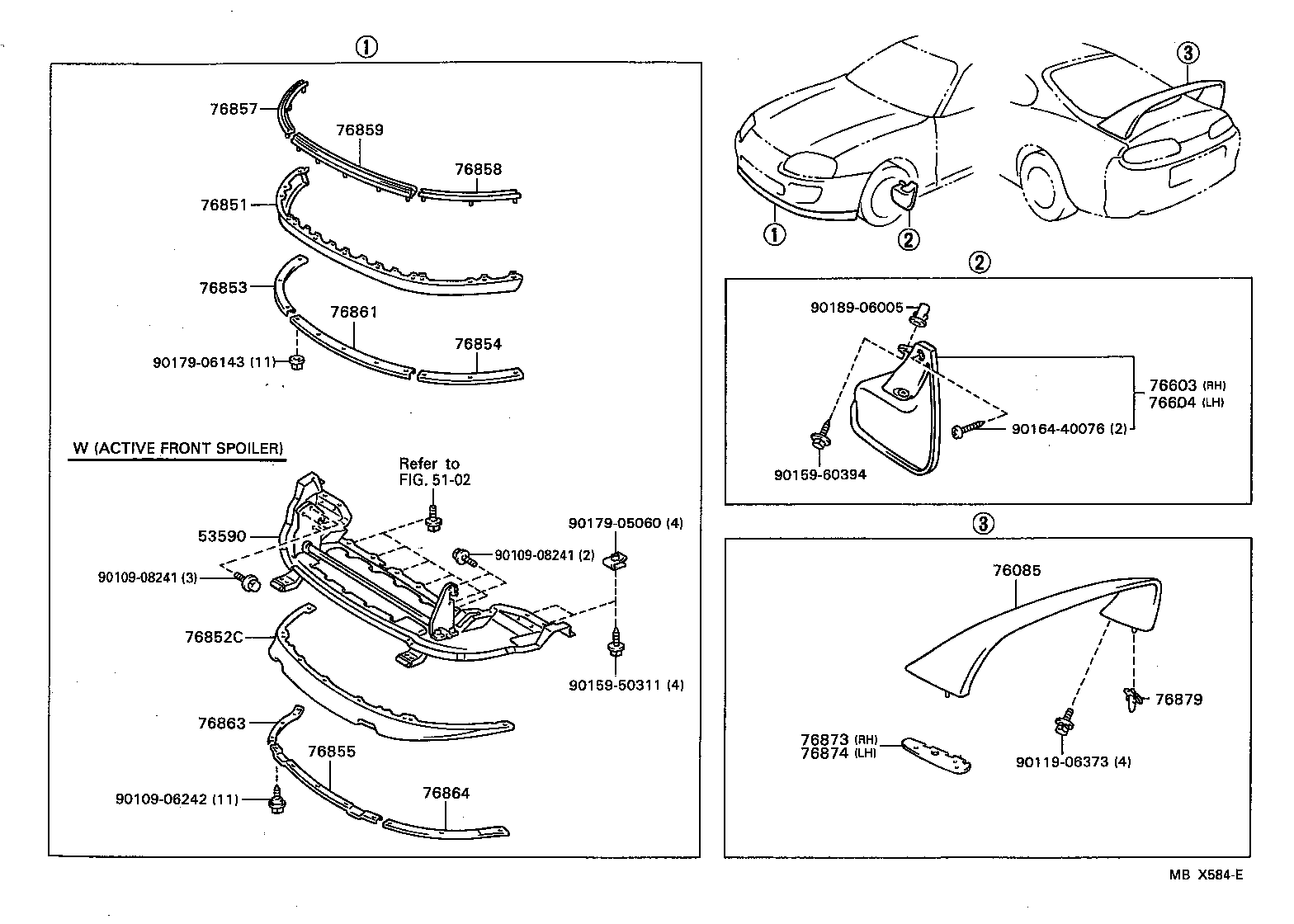  SUPRA |  MUDGUARD SPOILER