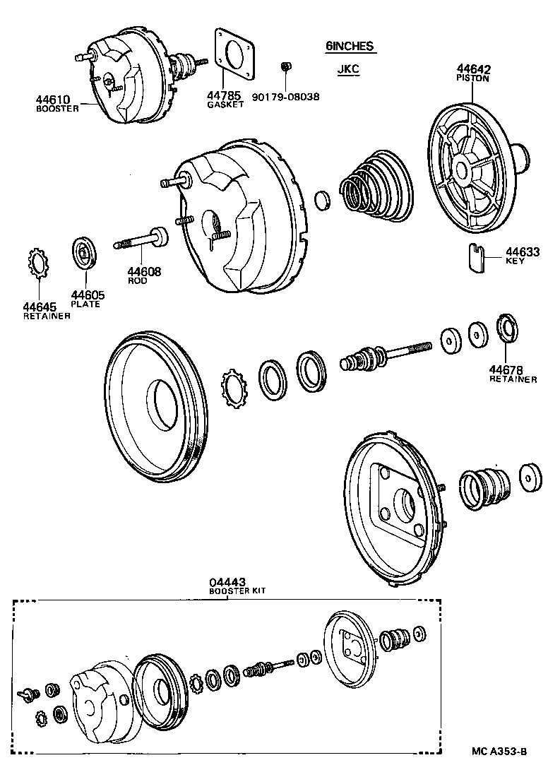  HILUX |  BRAKE BOOSTER VACUUM TUBE