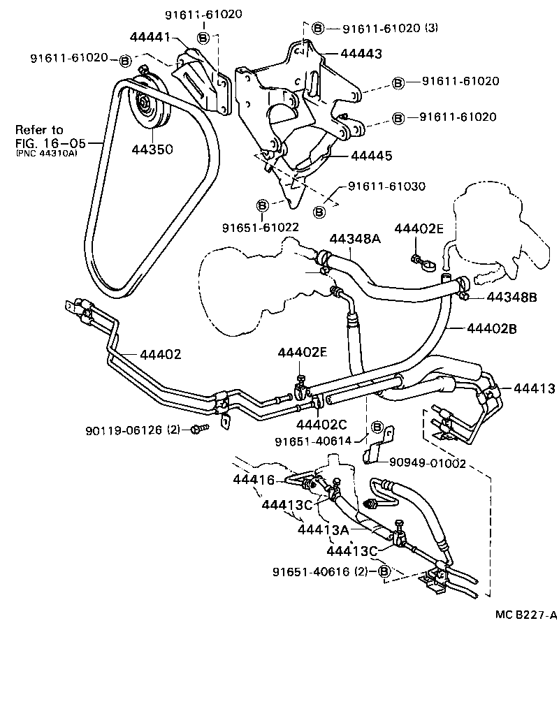  CORONA |  POWER STEERING TUBE