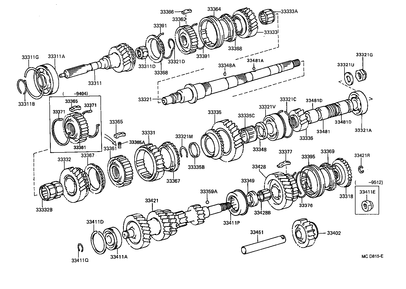  STOUT |  TRANSMISSION GEAR MTM