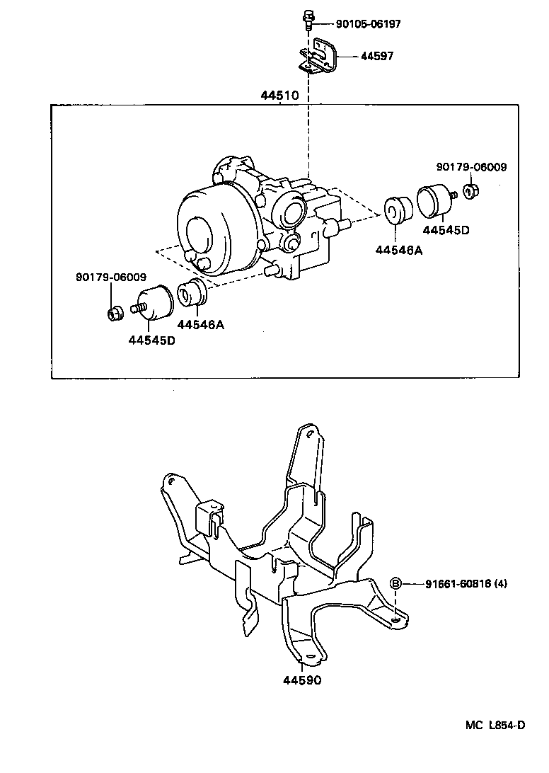  CAMRY WG |  BRAKE TUBE CLAMP
