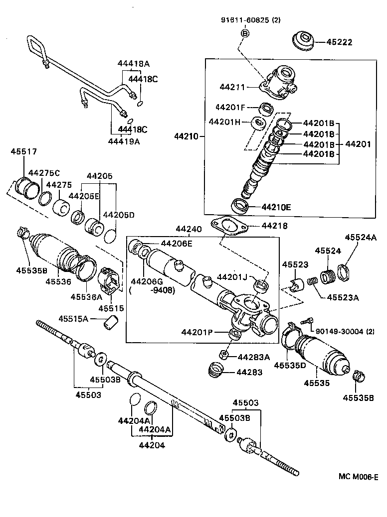  CAMRY WG |  FRONT STEERING GEAR LINK
