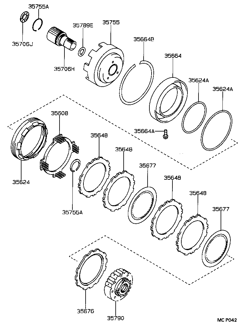  CARINA E UKP |  CENTER SUPPORT PLANETARY SUN GEAR ATM