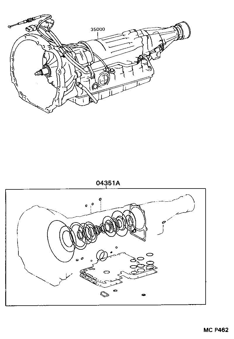  SUPRA |  TRANSAXLE OR TRANSMISSION ASSY GASKET KIT ATM