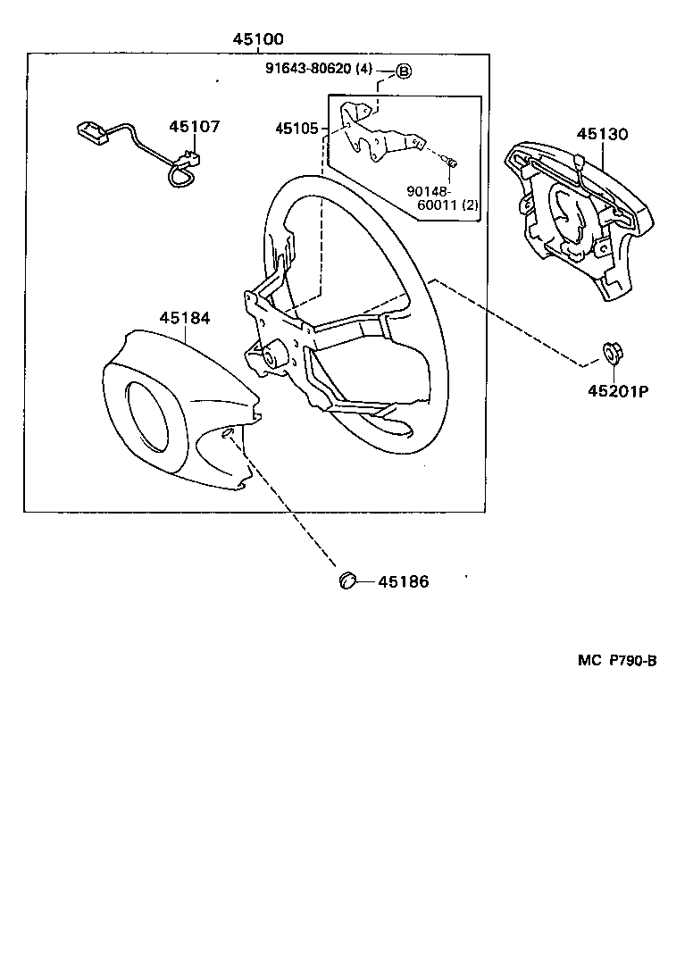  PREVIA |  STEERING WHEEL