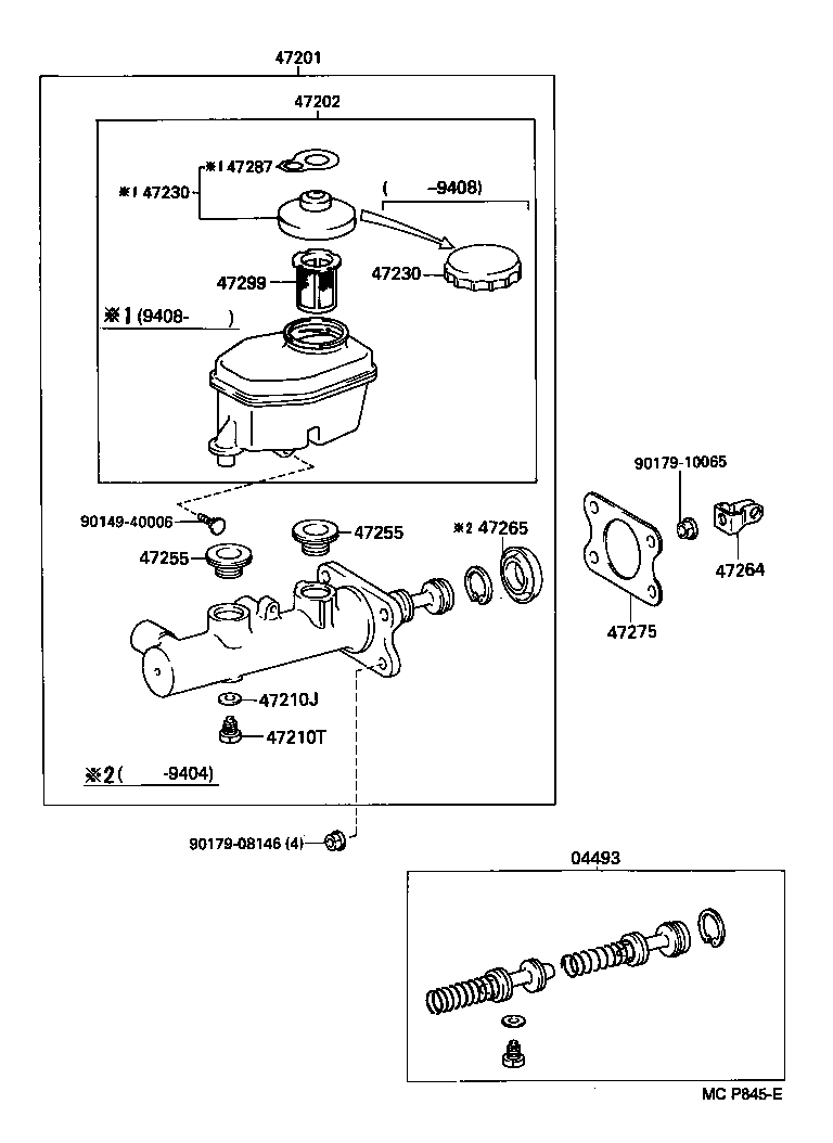  HILUX JPP |  BRAKE MASTER CYLINDER