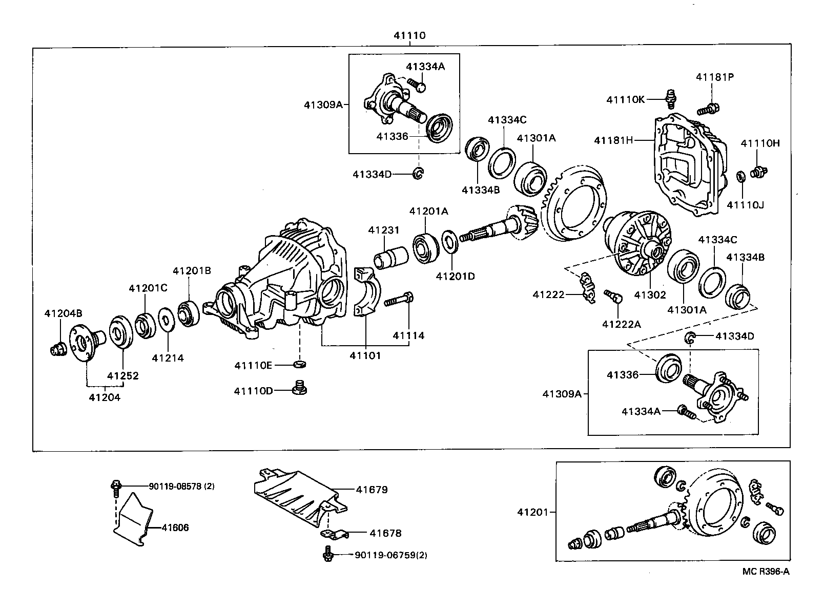  CELICA |  REAR AXLE HOUSING DIFFERENTIAL
